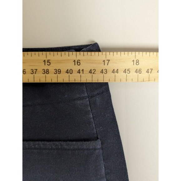 Talbots Pants Size 12 Heritage Blue Navy Straight Leg Heritage Chino - Picture 12 of 15